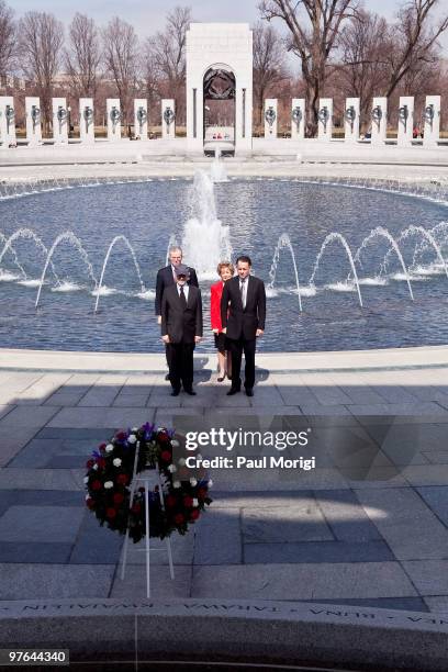 Deputy Secretary of Veterans Affairs Scott Gould, Executive producer and director Steven Spielberg, former US Senator Elizabeth Dole, and actor Tom...