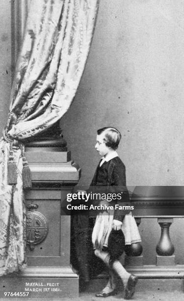 Portrait of Prince Arthur , the third son of Queen Victoria.
