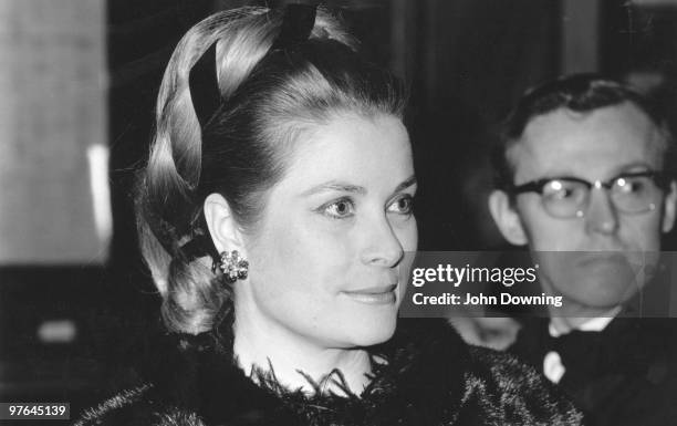 Former film actress Princess Grace of Monaco , nee Grace Kelly.