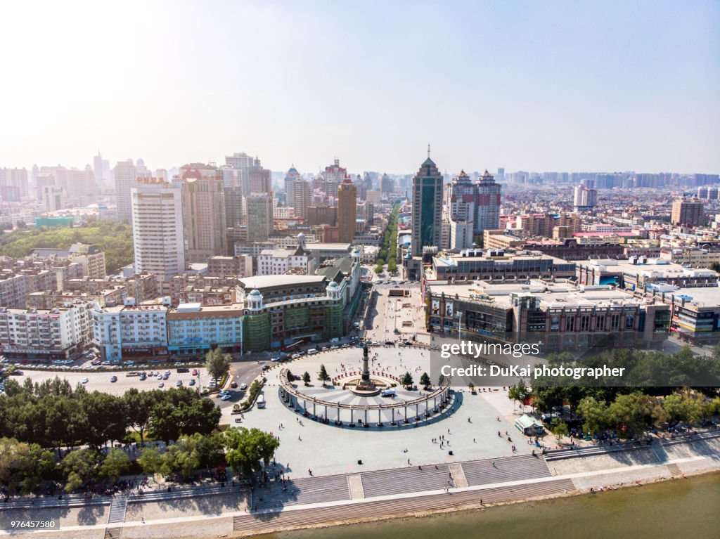 Harbin flood control memorial tower