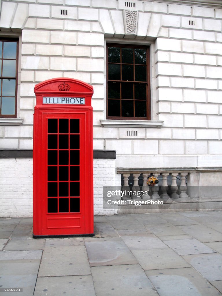 London phone booth