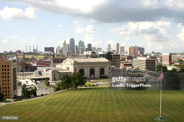 カンザスシティーの街並み - ミズーリ州 カンザスシティ ストックフォトと画像