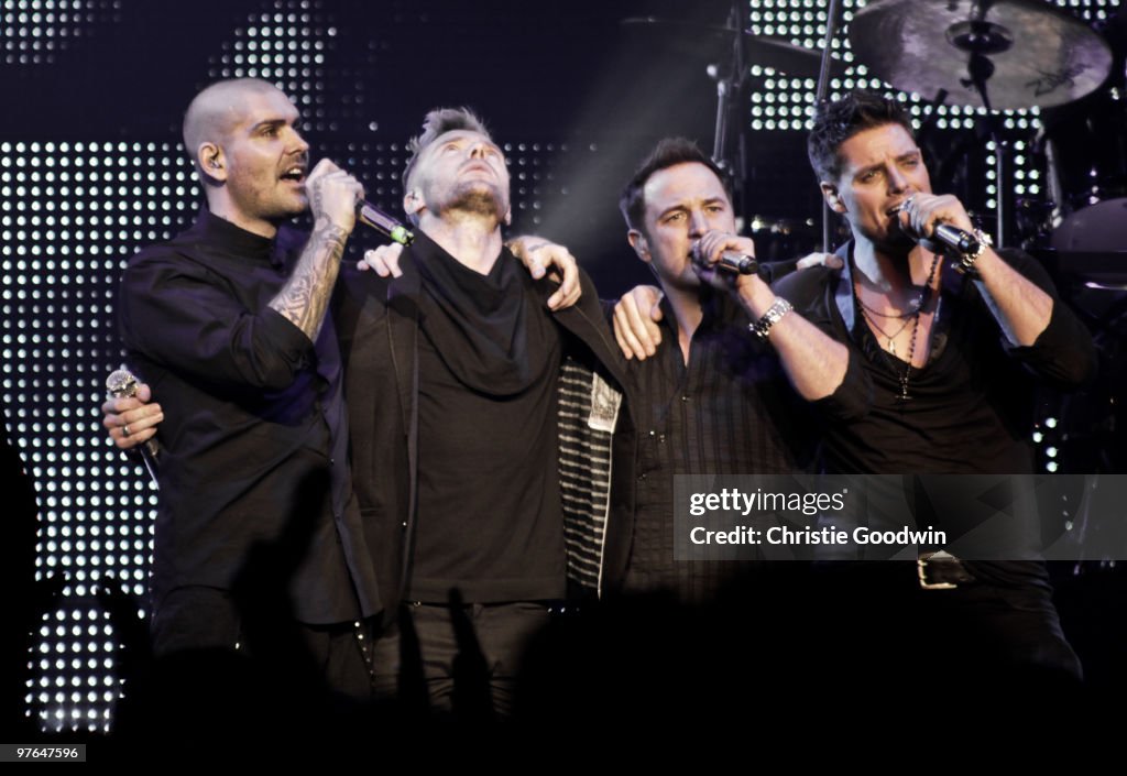 Boyzone Perform At The Royal Albert Hall In London