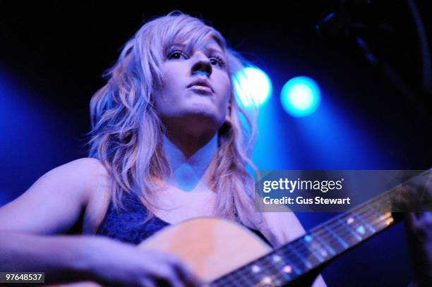 Ellie Goulding opens for Passion Pit at The Forum on March 11, 2010 in London, England.