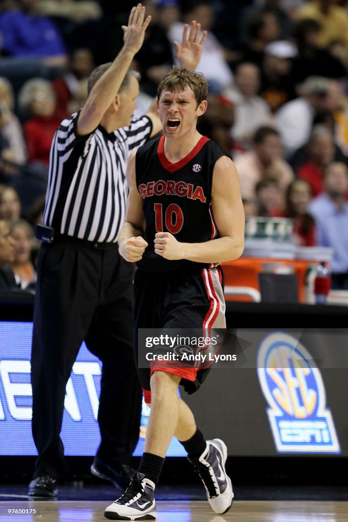 SEC Basketball Tournament - Georgia v Arkansas