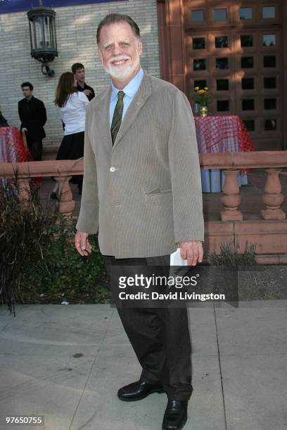 Director Taylor Hackford attends the Wallis Annenberg Center for the Performing Arts groundbreaking ceremony on the site of the historic Beverly...