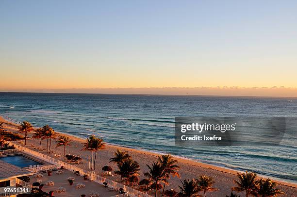 sunny isles, miami - miami beach stock pictures, royalty-free photos & images