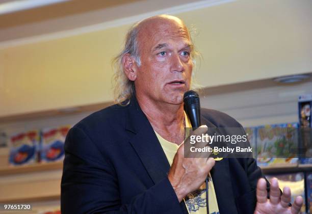 Jesse Ventura promotes his book ''American Conspiracies'' at Bookends on March 11, 2010 in Ridgewood, New Jersey.