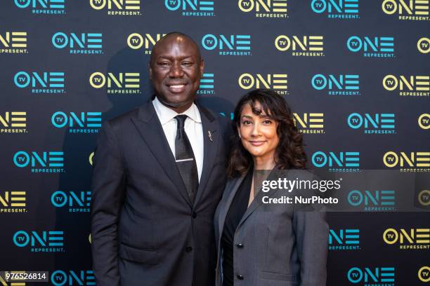 Benjamin Crump, ESQ., Evidence of Innocence host and civil rights attorney, and Mina Malik, Office of the Attorney General for the District of...