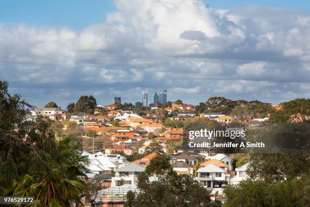 perth city - perth australia stock pictures, royalty-free photos & images