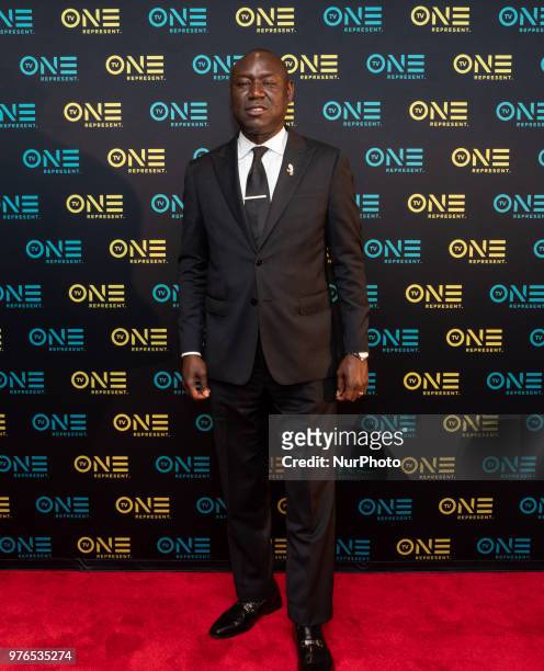 Benjamin Crump, ESQ., Evidence of Innocence host and civil rights attorney, attends the screening of TV Ones Evidence of Innocence, their new limited...