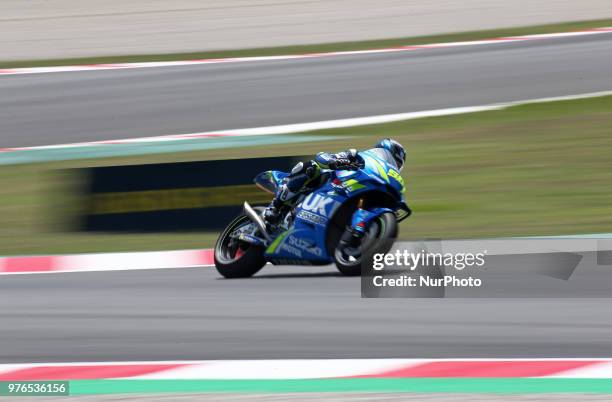 Sylvain Guintoli during the qualifying, on 16th June in Barcelona, Spain. Photo: Miquel Trigueros/Urbanandsport /NurPhoto --