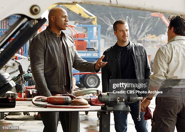 Blood Brothers" -- The investigation of a drive-by shooting has Special Agents Sam Hanna and Special Agent &quot;G&quot; Callen , searching Los...