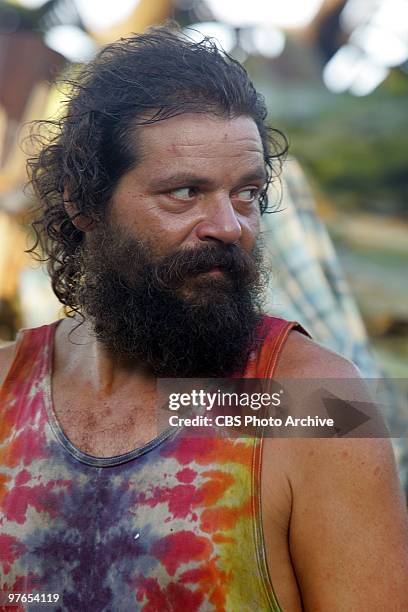 Rupert Boneham during the fourth episode of SURVIVOR: HEROES VS. VILLAINS, Thursday, March 4 on the CBS Television Network.