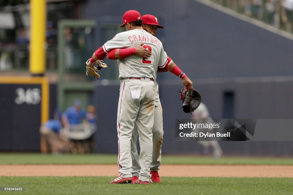 Philadelphia Phillies v Milwaukee Brewers