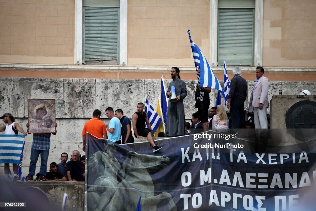 Protest Against Agreement Between Greece-FYROM