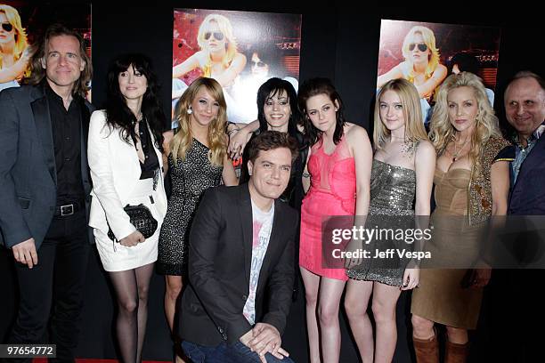 Producer William William Pohlad, director Floria Sigismondi, actress Stella Maeve, actor Michael Shannon, musician Joan Jett, actresses Kristen...