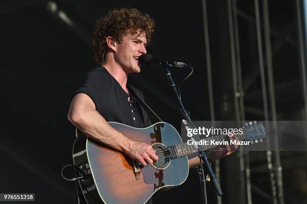 Vance Joy performs on the Lawn Stage during the 2018 Firefly Music Festival on June 16, 2018 in Dover, Delaware.