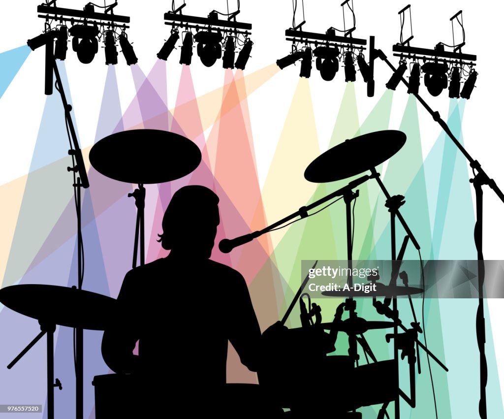 Live Concert Drummer