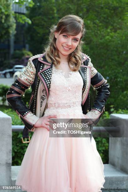 Marie Wegener attends the Bayerischer Fernsehpreis at Prinzregententheater on May 18, 2018 in Munich, Germany.