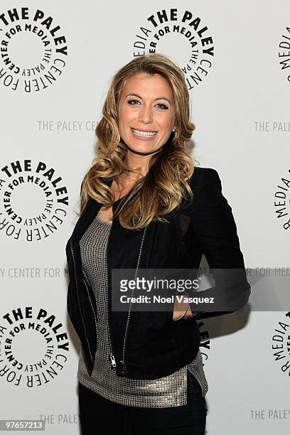 Sonya Walger attends the 27th Annual PaleyFest presents "FlashForward" at the Saban Theatre on March 11, 2010 in Beverly Hills, California.