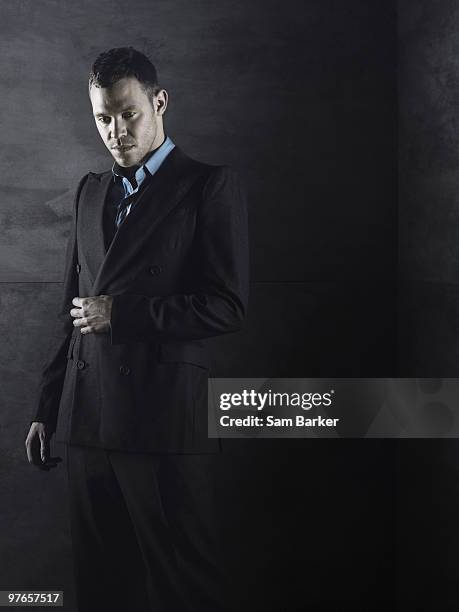 Singer Will Young poses for a portrait shoot in London on August 29, 2008.