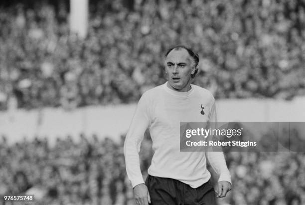 Scottish soccer player Alan Gilzean of Tottenham Hotspur FC, UK, 13th October 1973.