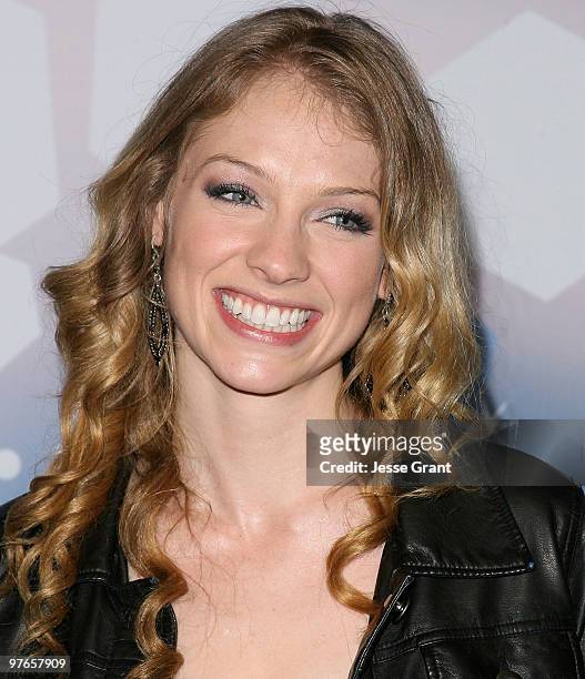 Contestant Didi Benami arrives at Fox's Meet The Top 12 'American Idol' Finalists at Industry on March 11, 2010 in Los Angeles, California.