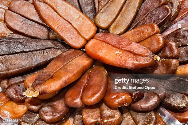 bottarga  - mullet fish stock pictures, royalty-free photos & images