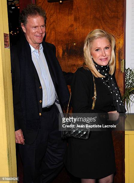 Rick Hilton and Kathy Hilton are seen on March 11, 2010 in West Hollywood, California.