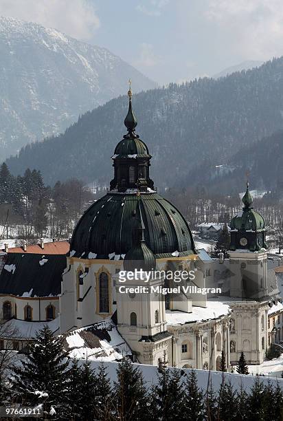 The Benedictine-run Ettal Monastery is pictured on March 12, 2010 in Ettal, Germany. Munich prosecutors opened an investigation into allegations of...
