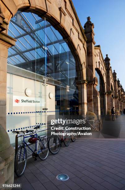 Sheffield Railway Station, Yorkshire, UK.