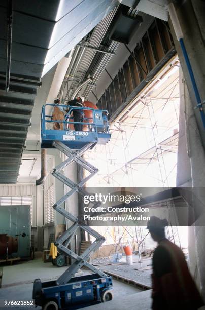 Work for M&E in the new medical research facility at Edmonton University, Alberta, Canada.