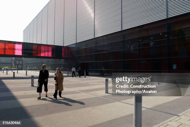 The 'Blizzard Building', designed by Will Alsop, which houses the Institute of Cell and Molecular Science, part of Barts and The London School of...