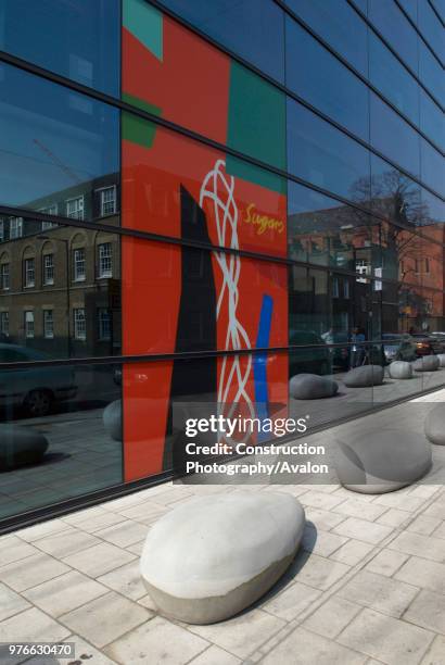 The 'Blizzard Building', designed by Will Alsop, which houses the Institute of Cell and Molecular Science, part of Barts and The London School of...