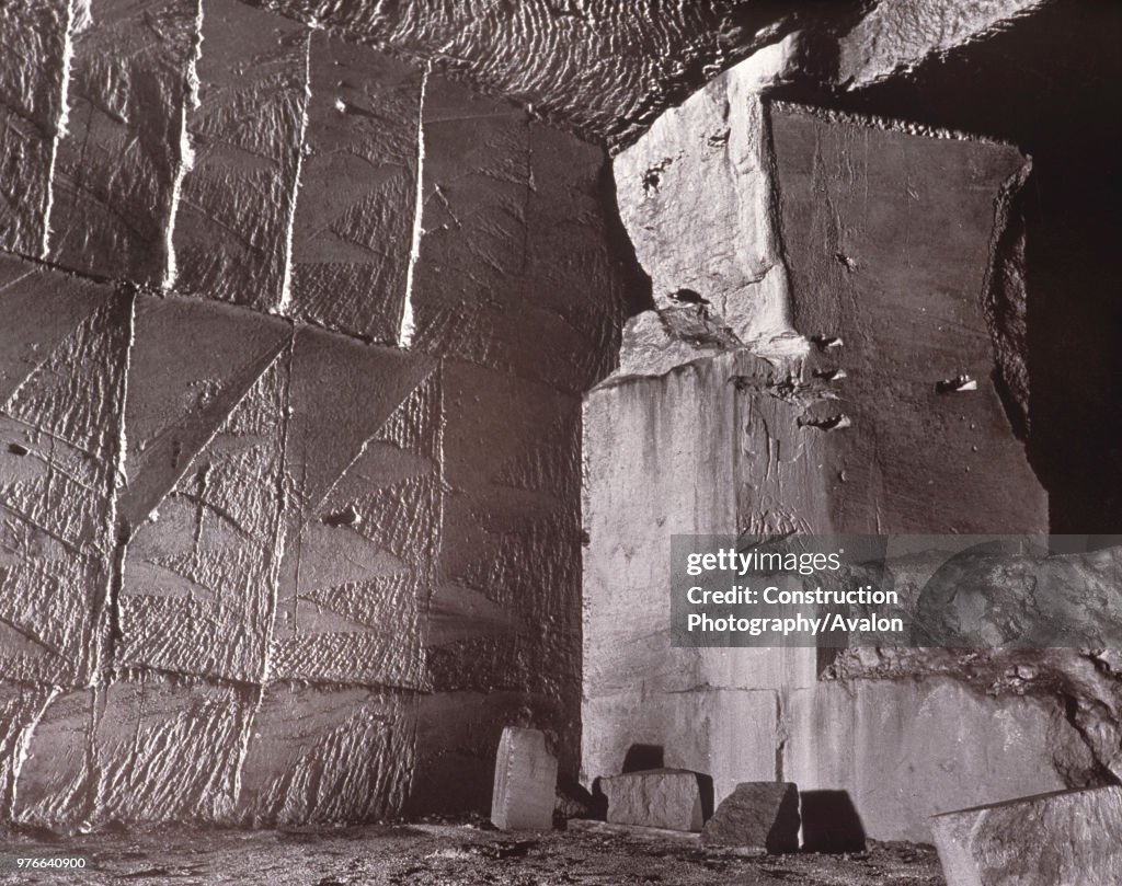 Ancient quarry, Angouleme, France