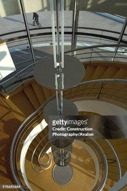 De La Warr Pavilion, Art deco building, Bexhill on Sea, England, UK Commissioned by the 9th Earl De La Warr in 1935 and designed by architects Erich...
