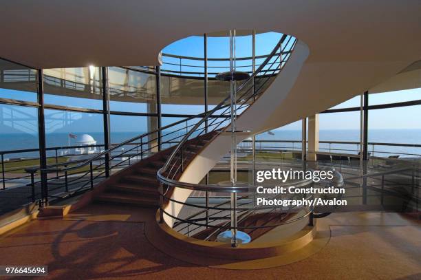 De La Warr Pavilion, Art deco building, Bexhill on Sea, England, UK Commissioned by the 9th Earl De La Warr in 1935 and designed by architects Erich...