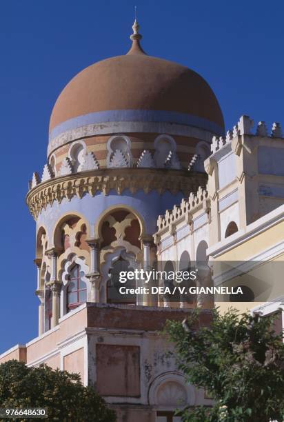 Dome of Villa Sticchi, 1894-1900, Santa Cesarea Terme, Apulia, Italy, 19th century.