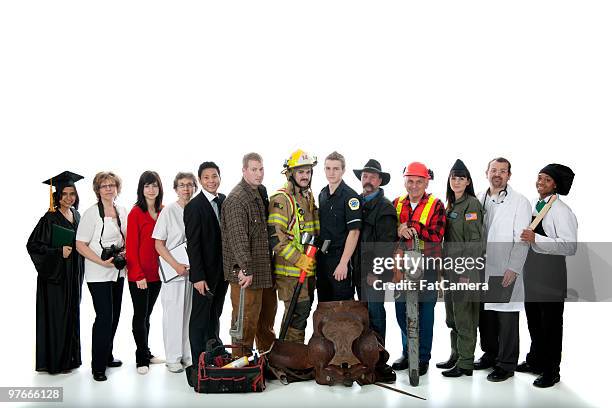 occupations - combinations stockfoto's en -beelden