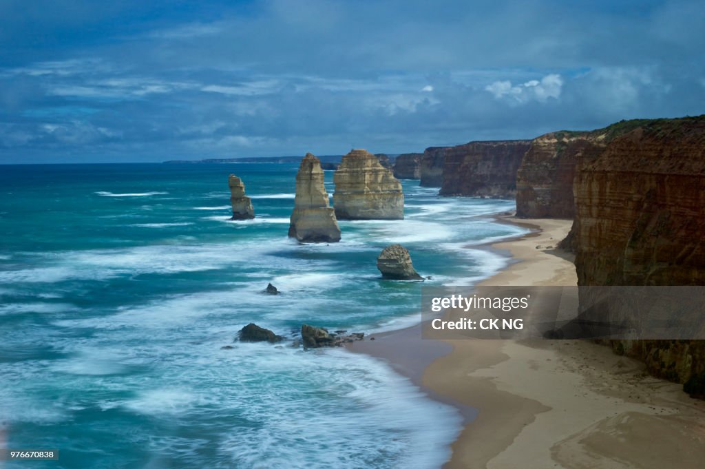 Twelve Apostles in Port Campbell National Park, Victoria, Australia