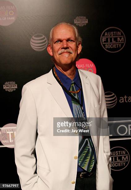 Writer,Actor Turk Pipkin arrives for the 2010 Texas Film Hall Of Fame Awards on March 11, 2010 in Austin, Texas.