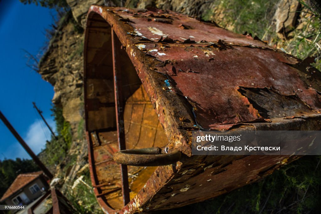 Rusty boat