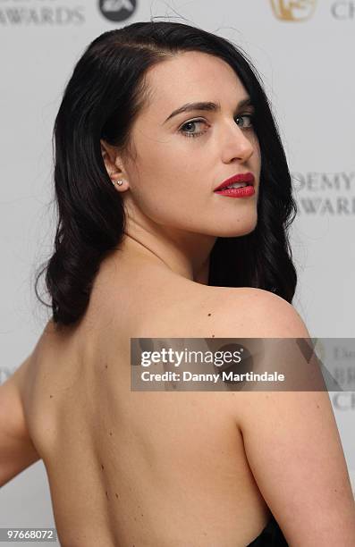 Katie McGrath attends the EA British Academy Children's Awards 2009 at London Hilton on November 29, 2009 in London, England.