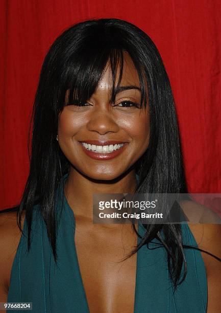 Tatyana Ali arrives at the 3rd Annual Essence Black Women In Hollywood Luncheon at Beverly Hills Hotel on March 4, 2010 in Beverly Hills, California.