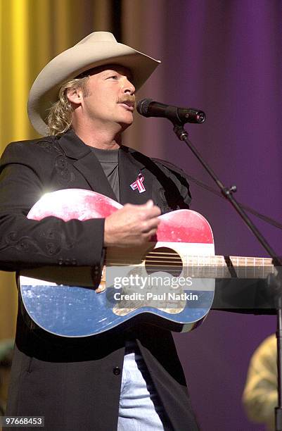 Alan Jackson at the Country Freedom Concert in Nashville,Tn. On 10/21/01