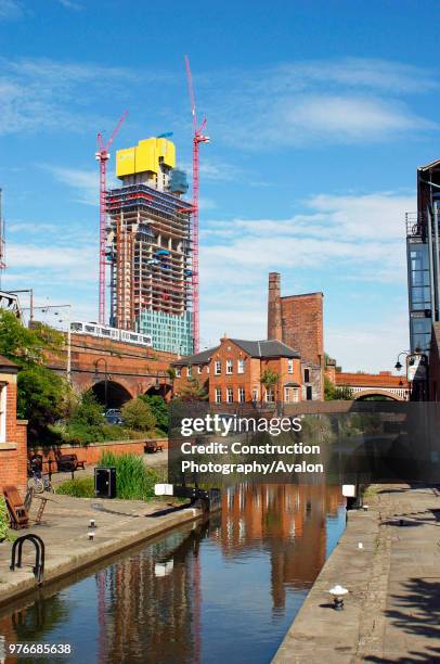 Manchester development, The dramatic 171-metre high glass-clad 47 storeys tower development expecting to cost around £150 million is the work of...