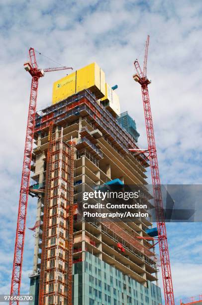 Manchester development, The dramatic 171-metre high glass-clad 47 storeys tower development expecting to cost around £150 million is the work of...