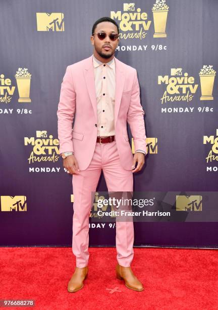 Rapper Romeo Miller attends the 2018 MTV Movie And TV Awards at Barker Hangar on June 16, 2018 in Santa Monica, California.