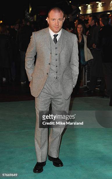 Guy Ritchie attends the World Premiere of Sherlock Holmes at the Empire Leicester Square on December 14, 2009 in London, England.